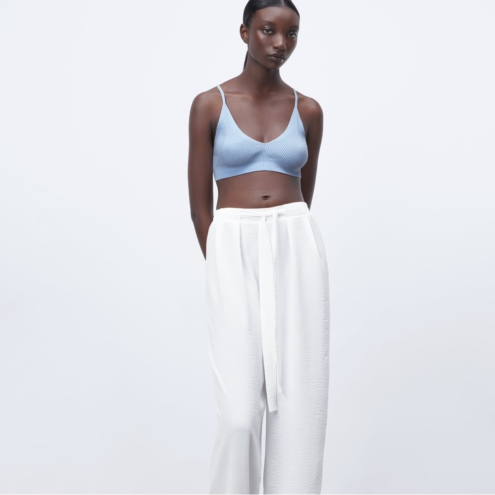 Zara wide leg pants XS new - Picture 3 of 5